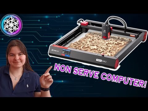 AlgoLaser Alpha MK2 20W: PROGETTI SENZA COMPUTER! 🚀 Recensione completa 🔥#algolaser #algolaseralpha