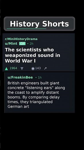 The scientists who weaponized sound in World War I #science