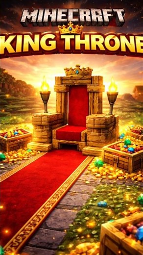 Minecraft King thorne Tutorial ✅#shorts #minecraft