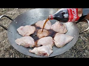 Tasty Roasted Chicken Thigh with Coca Cola Recipe / Kdeb Cooking