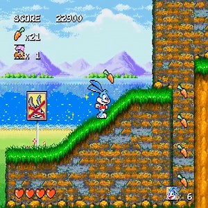 Tiny Toon Adventures_ Buster's Hidden Treasure (Sega Genesis) session 🐰🥕🎮 #sega #retrogaming #retrogame #retrogames | Illusion Naga Gaming