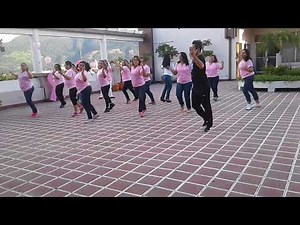 Cancion Color esperanza ensallo coreografía prevención cáncer de mama
