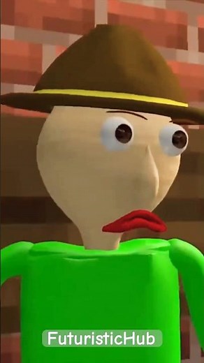 NEW PIGGY X BALDI ROBLOX ANIMATION CHALLENGE 1! (official) Minecraft Horror Chapter 1 #shorts
