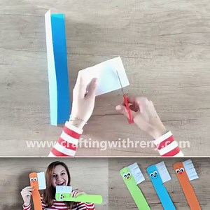 325K views · 3.1K shares | Toothbrush craft! Super simple :D If you love crafts like this one get my crafting book at https://craftingwithreny.com/ <3 | Paper Magic | Facebook