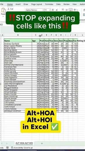 Excel tips and tricks 💪💪💪