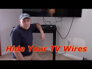 How To Mount A Cable Box & Hide The Wires In The Wall