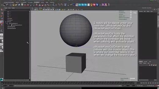 Tutorial Rigging mesh collisions with Maya Muscle