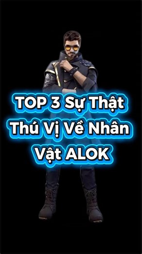 TOP 3 Interesting Facts About the Character ALOK #freefire