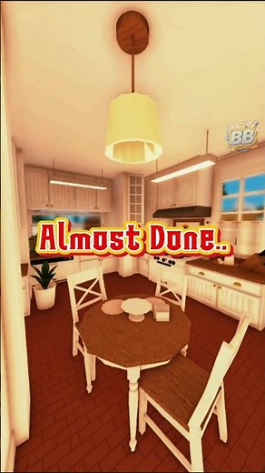 This Bloxburg cottage kitchen is SO cozy 😮‍💨🍞✨