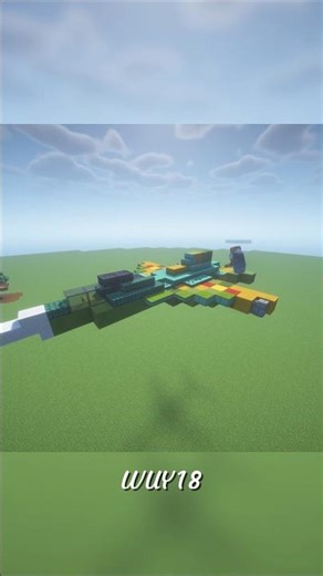 Tôi đã làm máy bay Yak-130 trong game minecraft #shorts #minecraft