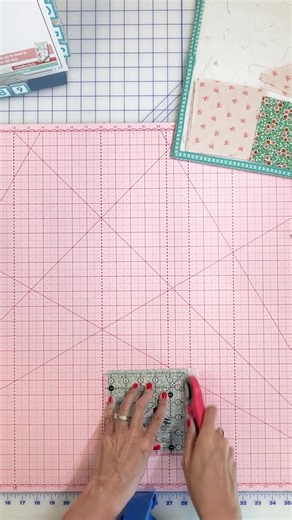 🤸🏼‍♀️The Somersaults Block from the Jolly Bar 5 QAL is made up of half square triangles and squares! I sewed it all together as one unit and I loved the simplicity of this block! Who is sewing along?🙌🏻🪡 ✨️ Fabric is Gentler Times collection by Lori Holt for Riley Blake Designs ✨️Book is the Jolly Bar Book Volume 5 https://www.fatquartershop.com/sew-alongs/jolly-bar-book-vol-5-sampler-quilt-along | Fat Quarter Shop