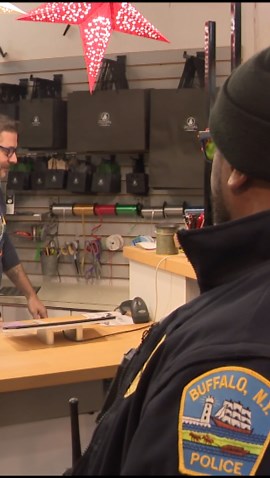 A look at the Buffalo Police Department foot patrol