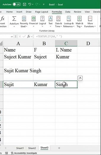 Excel Formulas #excel #advancedexcelvba #microsoft #excelprogramming #exceltips #exceltricks