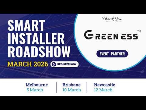 Smart Installer Roadshow 2026 Recap | Green ESS