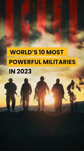 Here are the world's 10 most powerful militaries in 2023 #military #army #armyforces #powerful #weapons #aircraft #tank #india #usa #russia #China #soldiers | Business Insider India