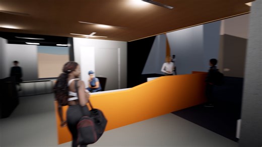 OSU DRC - Climbing Gym VR Walkthrough