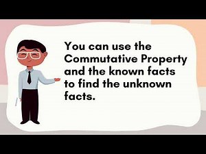 Commutative Property Find the Unknown Fact | 3rd Grade Math