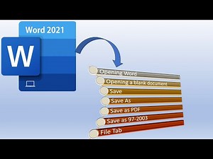 Microsoft Word 2021: How to Save & Manage Documents Like a Pro (Tutorial-2)