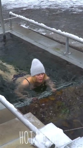 ❄️ Hot ICE ❤️ BAPTISM #1 🩵 WINTER SWIMMING in -15°C | EPIPHANY ❄️#ICEBATH #WINTERSWIM🥶