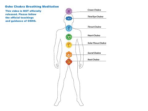 Osho Chakra Breathing Meditation (Stages indicated)