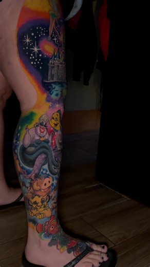 2K views · 81 reactions | Leg sleeve by Erick Diaz | United Ink Tattoos | Facebook