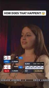 This Poker Hand Runout is SICK 😵 #poker #casino #pokerhands