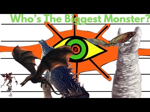 Monster Size Showdown : Comparing the Sizes of the Monsters From Movies, Series, Games, and Books!