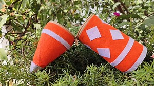 Eco-friendly crafts using waste bottles