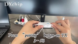 Wireless HDMI Transmitter and Receiver, 98Ft/30M Wireless HDMI Extender Kit 1080P@60Hz Display Adapter for Casting Video and Audio to TV/Projector/Monitor from PC Laptop or Camera