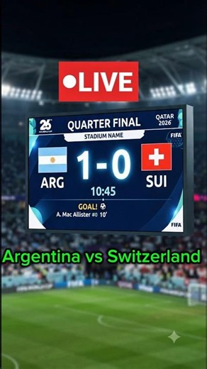 Argentina 3 - 1 Switzerland | Argentina vs Switzerland Highlights | Argentina vs Switzerland live