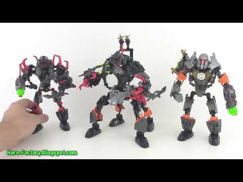 🔄 LEGO Hero Factory Bulk + Core Hunter combiner review! Breakout wave 2 re upload