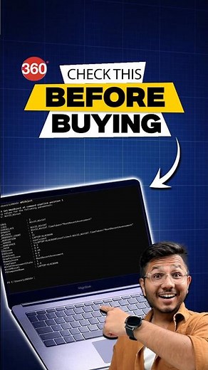 Check This Before Buying Laptop #laptop #laptopbuyingguide #windows11 #windowssettings #laptoptips