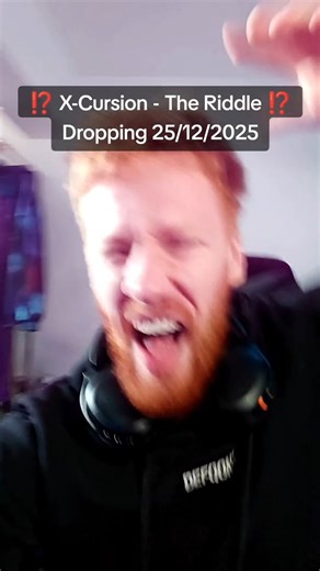 X-Cursion on Instagram: "THAT'S RIGHT, X-Cursion - The Riddle, is dropping 26/12/2025 on SPOTIFY and all other platforms!! Will you stream it loud?! #uptempo #uptempoisthetempo #hardcore #dj #producer #music #gabber #release #fy #fyp #foryou #foryoupage #hardstyle #riddle @offensive_rage"