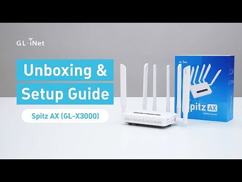 Spitz AX (GL-X3000) - Unboxing and Setup Guide