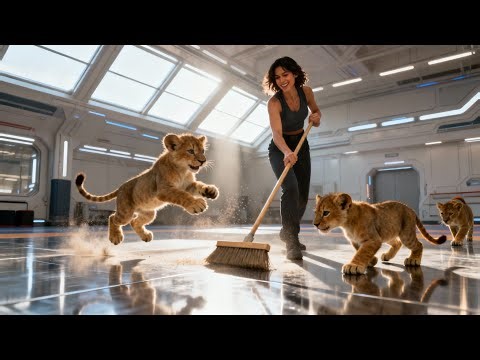 The Human Tried to Sweep the Floor — The Cubs Thought It Was a New Hunting Drill | Sci-Fi | HFY