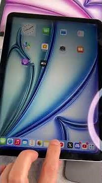 iPad Air M3 How To Turn On/Off 2025