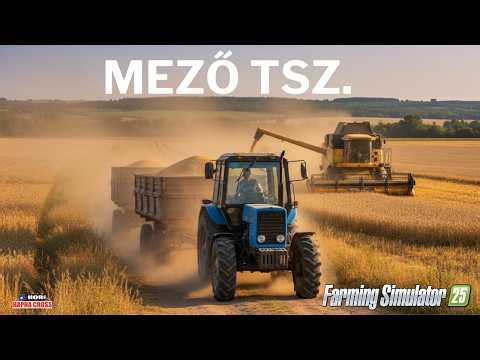 🔴 Farming Simulator 25🚜🌾 | ARATÁS ÉS JÓSZÁGOK!! || H.F.T. 🤠| HORI farming vehicle control