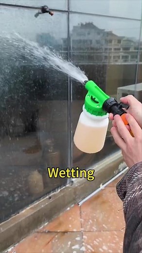 Adjustable Foaming Hose End Sprayer with 5 Different Ratios/Bottle for Car Patio Washing Cleaning