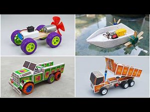 I Built 4 Amazing DIY Mini Vehicles That Actually Work! 🚗🚤🔥