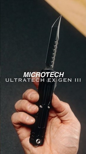 New Best Ultratech? (Microtech Ultratech EX Gen III ZBP) #microtechknives #knifereview #edc