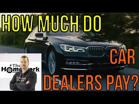 HOW MUCH DO NEW CAR DEALERS PAY for CARS, TRUCKS, SUV's? 2023 MSRP: The Homework Guy Kevin Hunter