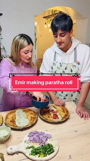 Emir's Delicious Paratha Rolls Recipe