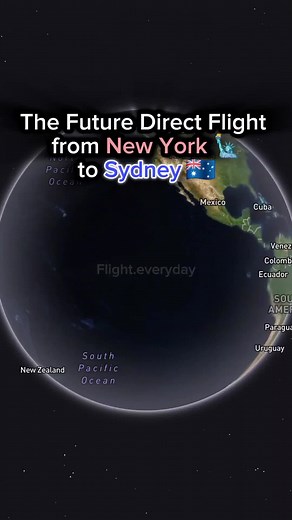 Direct Flight from New York to Sydney: The Future of Air Travel