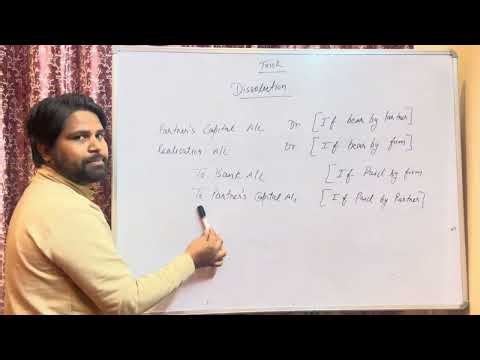 Accountancy Dissolution Most Confusing Journal Entry