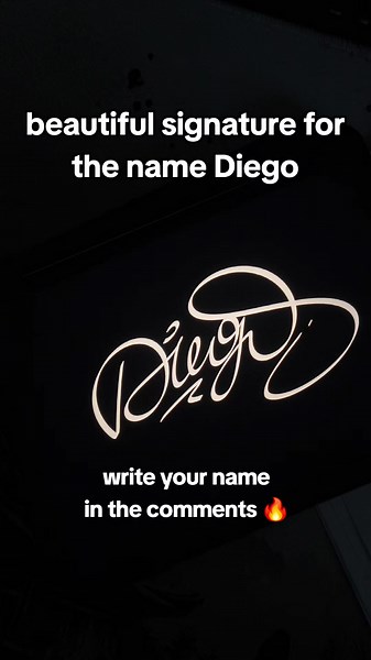 Creating Beautiful Signatures for Your Name