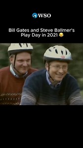 Bill Gates and Steve Ballmer's play day in 2021 🤣 --- 🚀 WSO Academy has helped thousands break into six-figure finance careers. Interested? Learn more about us - https://www.wallstreetoasis.com/academy?affiliate=socialwinner-facebook #billgates #steveballmer #microsoft | Wall Street Oasis