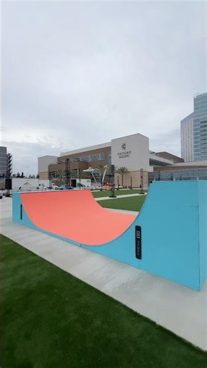 Building a mini ramp for the Marriot Hotel ⚡️🛹