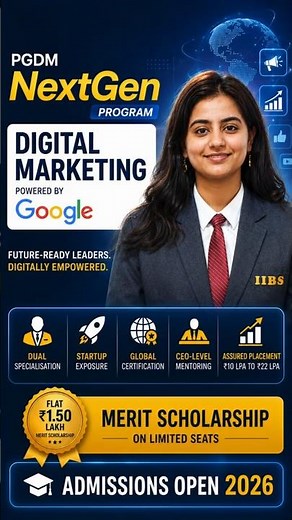 Digital Marketing powered by Google at Top B-Schools in India | IIBS Bangalore