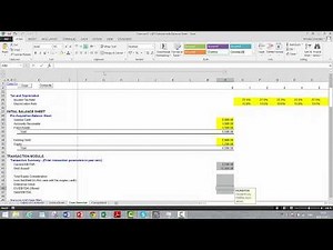 LBO Model with Pro Forma Balance Sheet
