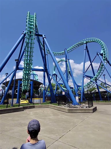 Invertigo At Kings Island #invertigo #faceoff #kingsisland